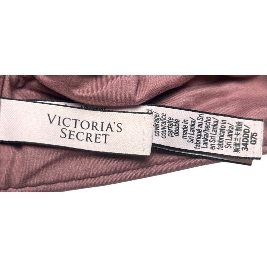 Victoria's Secret Perfect Coverage T-shirt Push Up Bra 34DDD