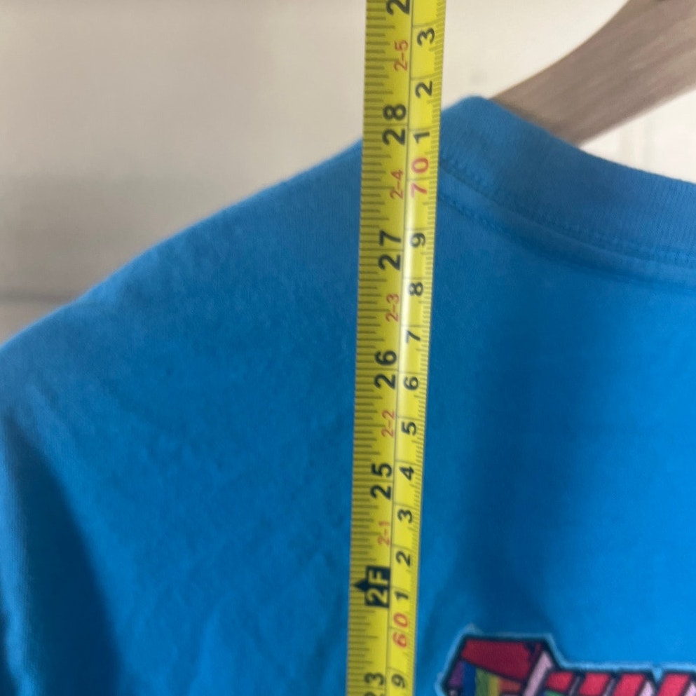 Puma Pride Large Logo Blue Color T-shirt Essential