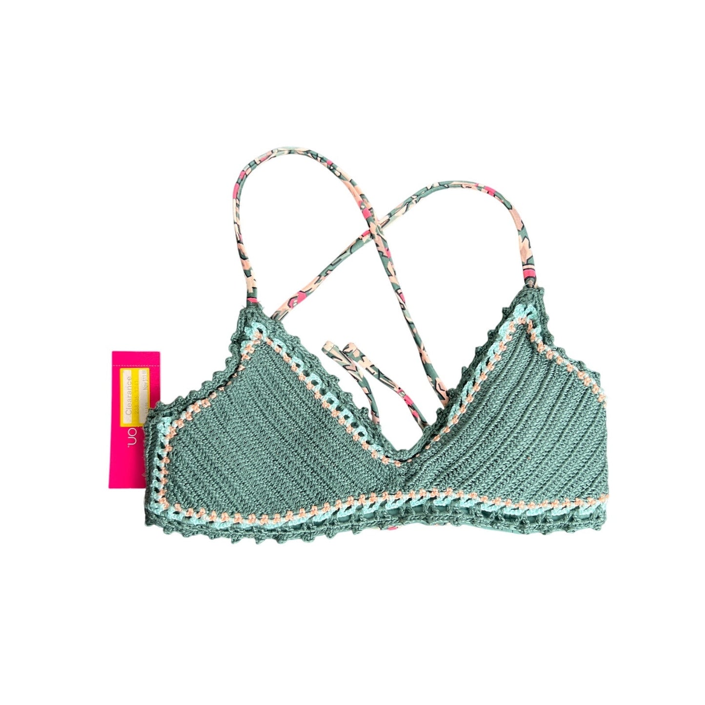 NWT Xhilaration Crochet Bralette Bikini Swim Top XS