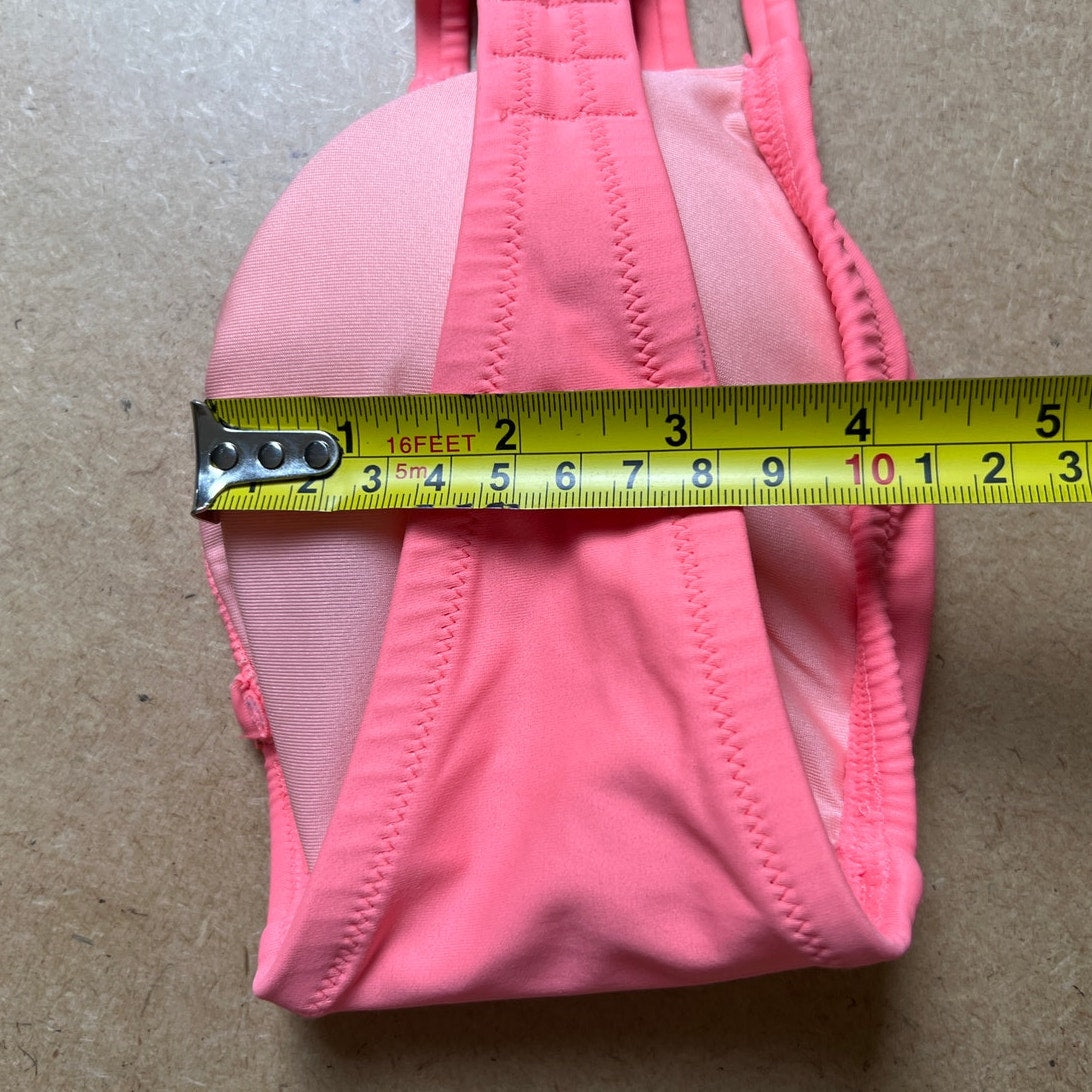 Victoria Secret Strapless Pink Bikini Top Size Large