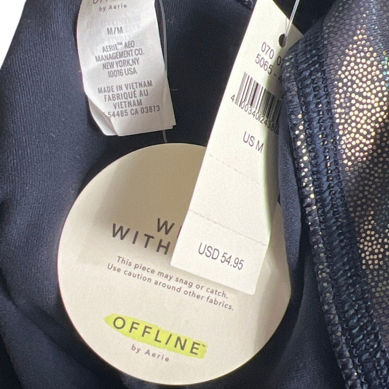 Aerie Offline NWT Leggings Navy Blue High Rise Leggings Women’s Size Medium