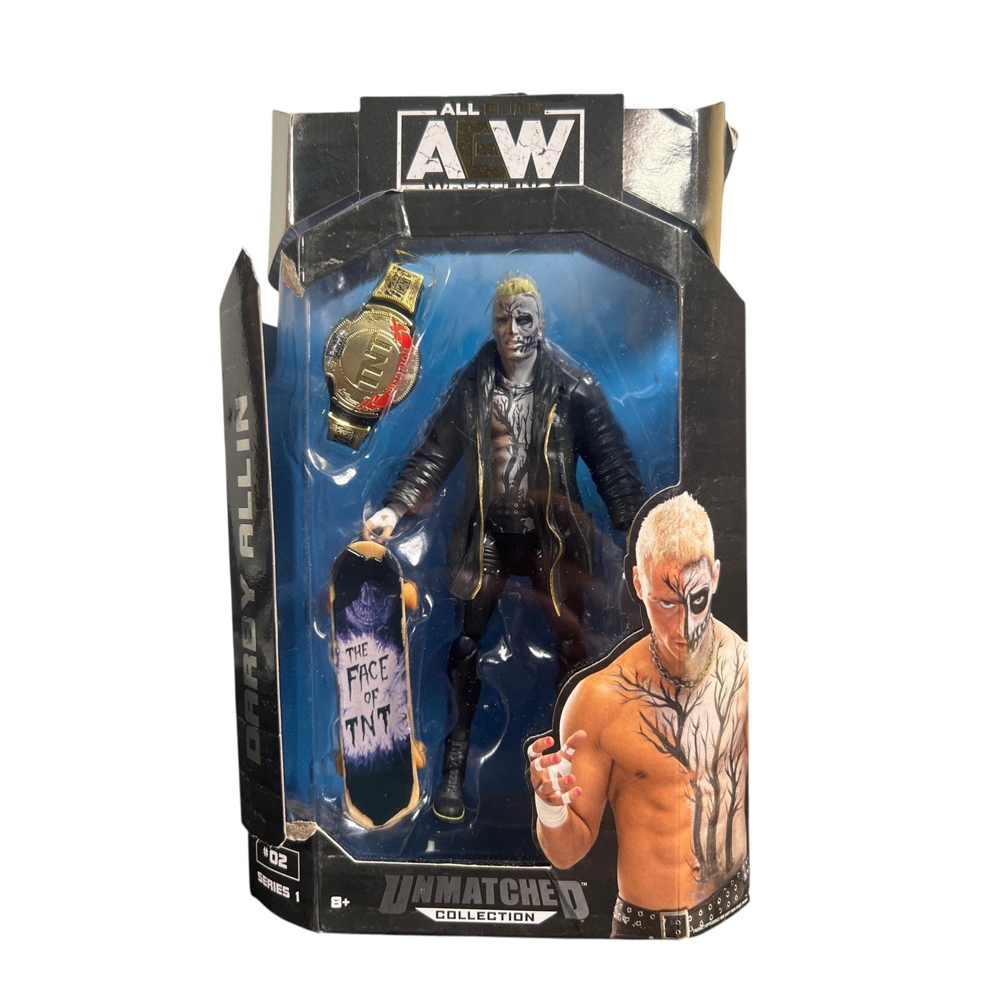 All Elite Wrestling Darby Allin Action Figure Unmatched Collection SEALED