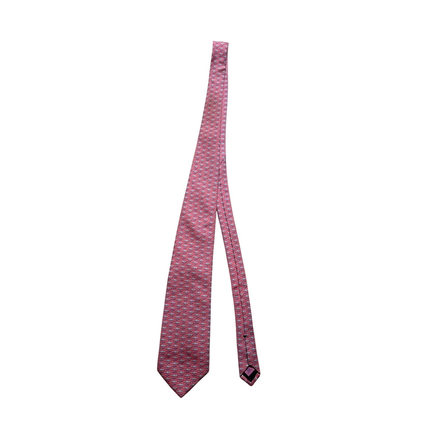 Vineyard Vines Men's Martha's V. Whale Patterned Hand Picked Shep & Ian Neck Tie