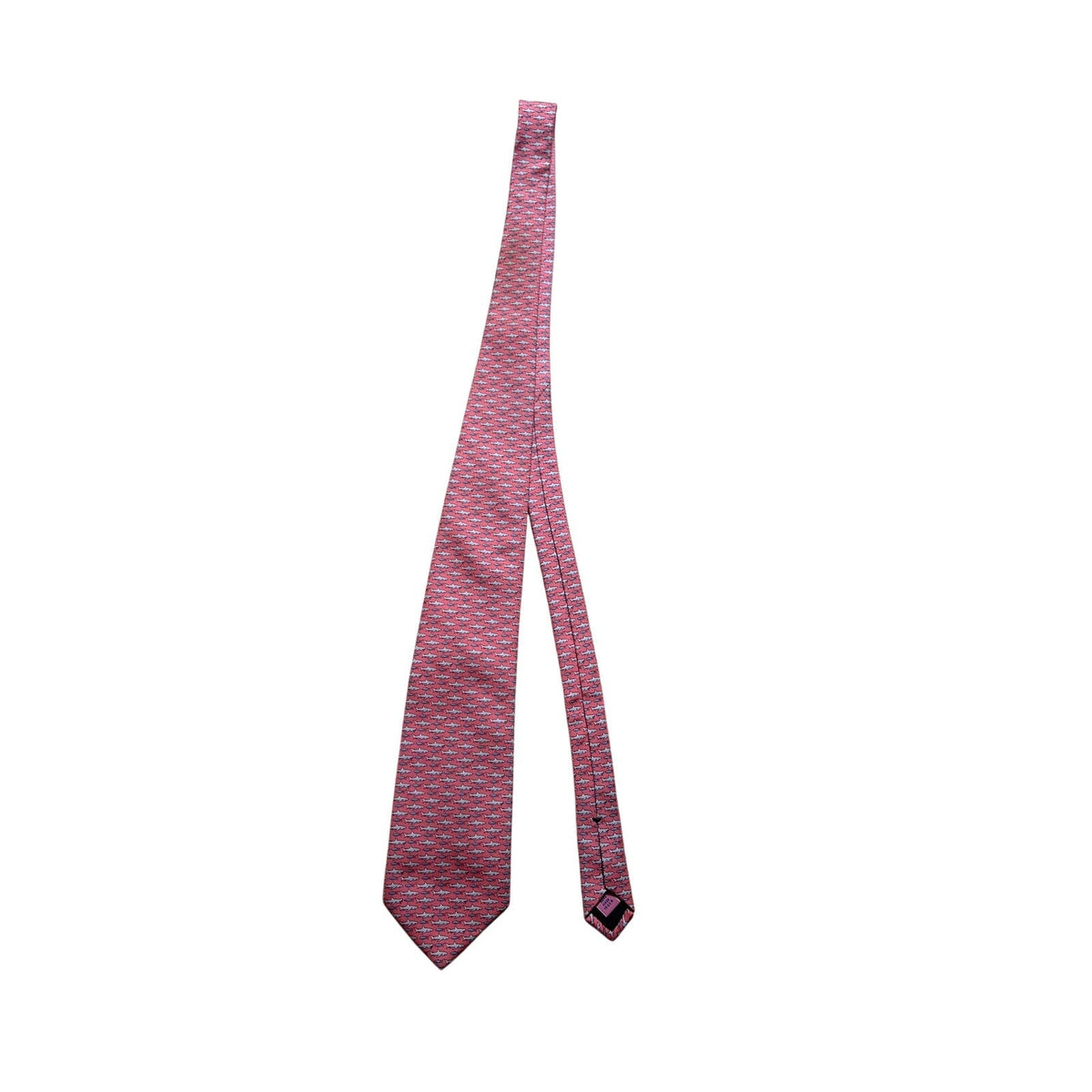 Vineyard Vines Men's Martha's V. Whale Patterned Hand Picked Shep & Ian Neck Tie