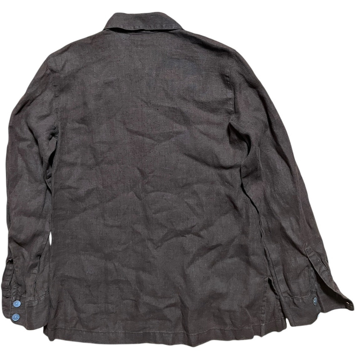 Chico's Women's Button Up Long Sleeve Brown Size 8