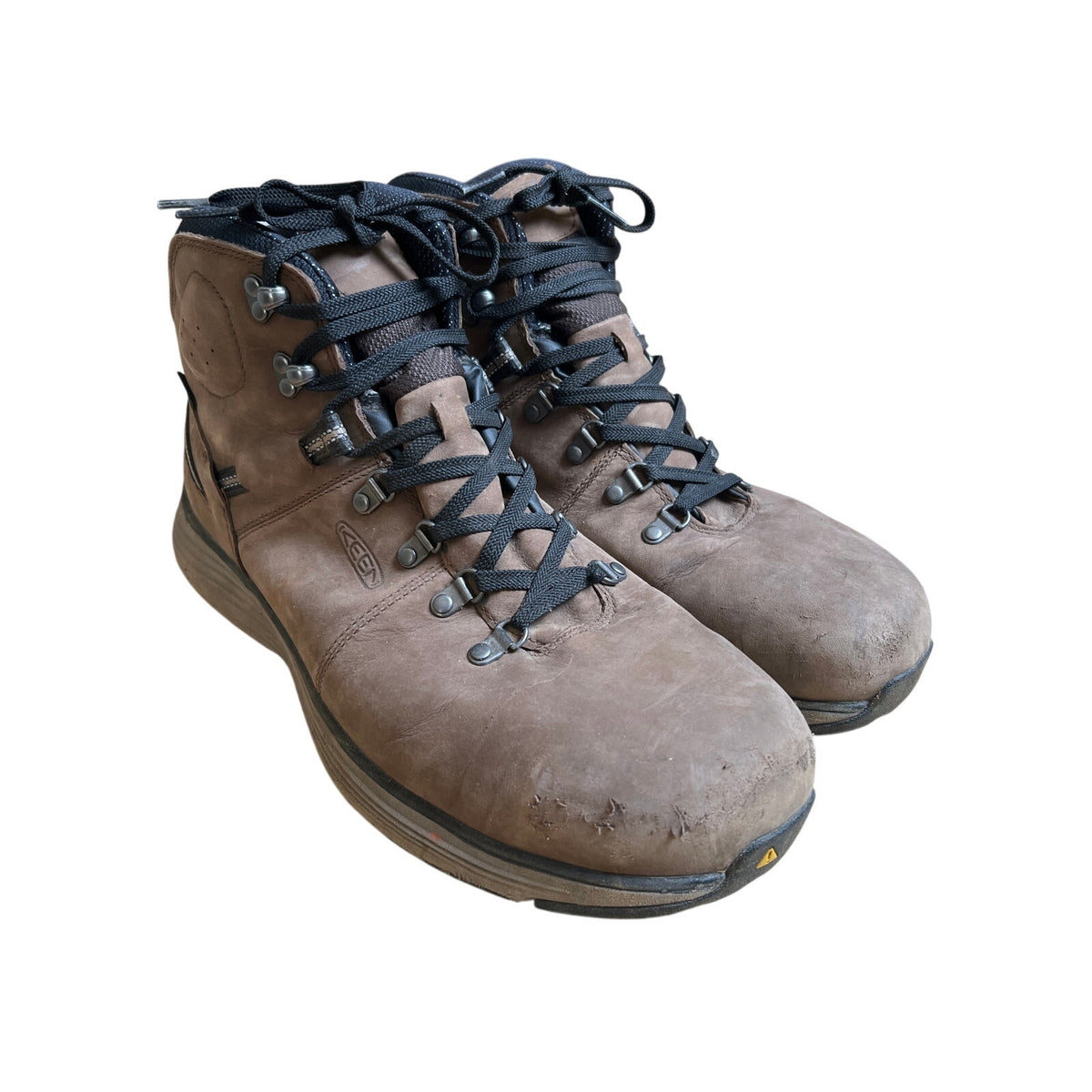 Keen Utility Cascade Brown Steel Toe Men Size 15