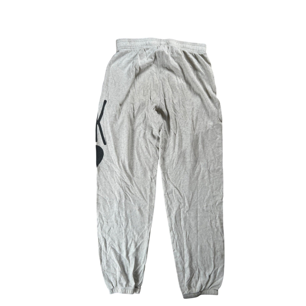 PINK Victoria's Secret Gray Joggers Sweatpants Women's S Heart Graphic Logo