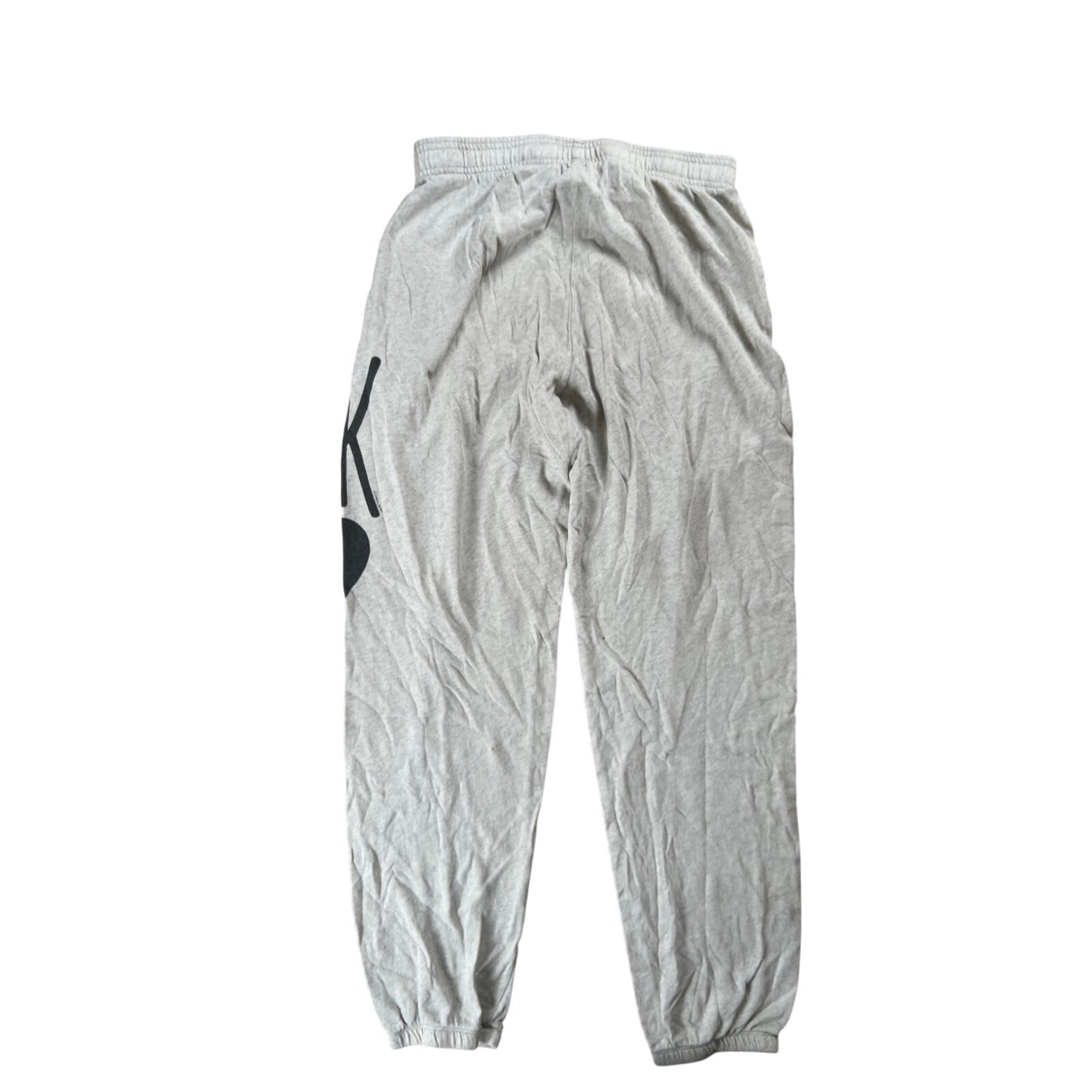 PINK Victoria's Secret Gray Joggers Sweatpants Women's S Heart Graphic Logo