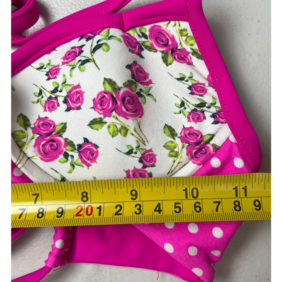 Beach Bunny Bikini Set Swimwear Pink Top Small