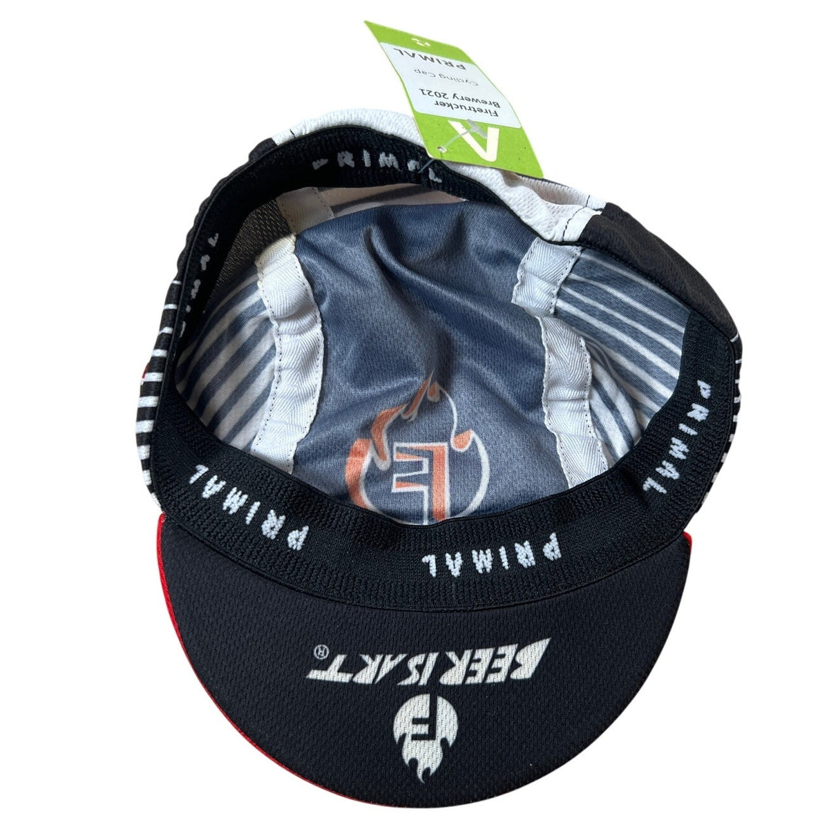NWT Firetrucker Iowa IA Brewery Branded Cycling Cap