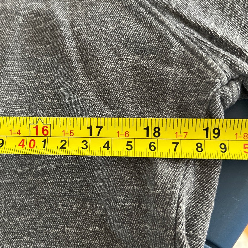 Mollusk Women's Crewneck Linen Gray Sweater Size S