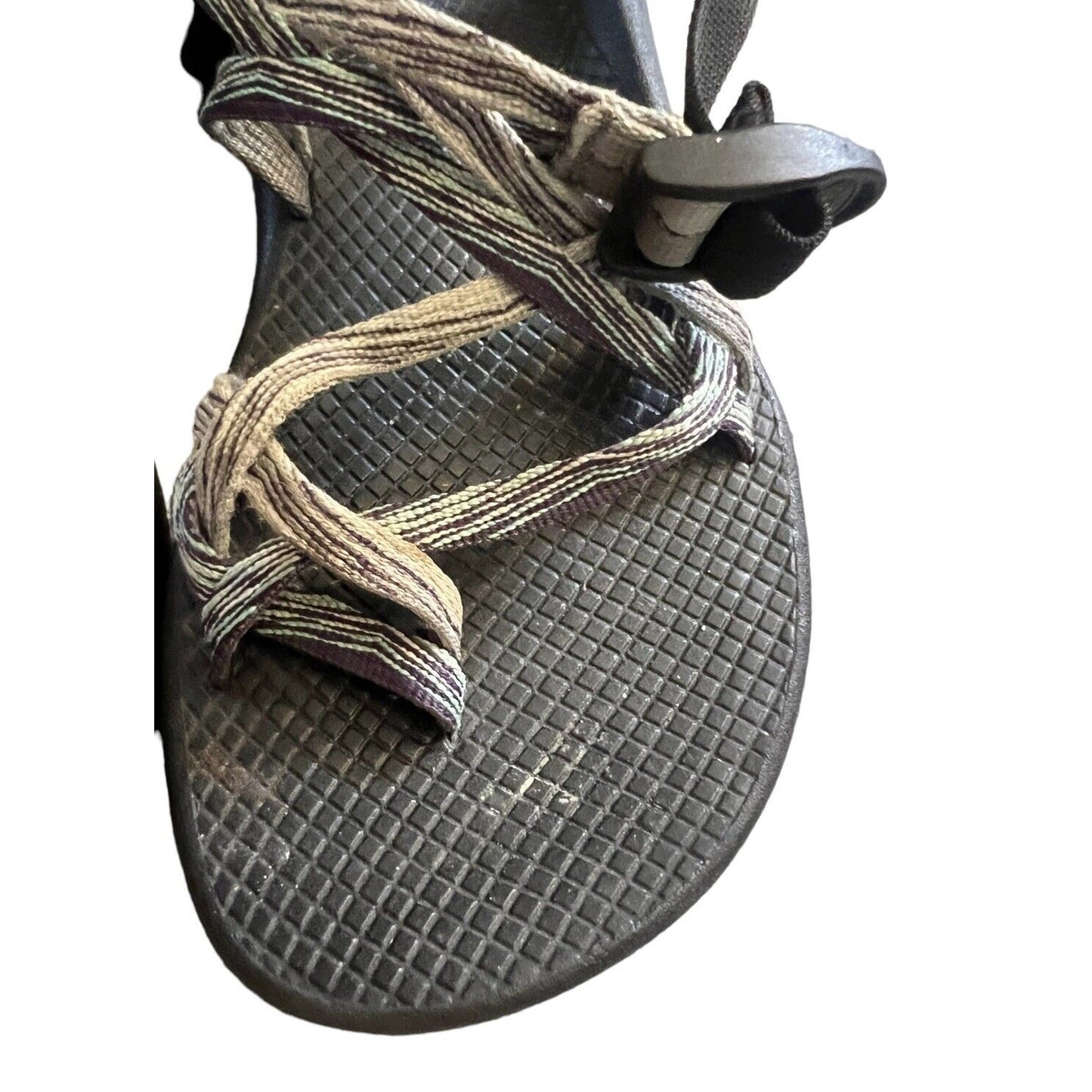 Chaco Women's Sandals Size 8 Green Purple Adjustable Strap