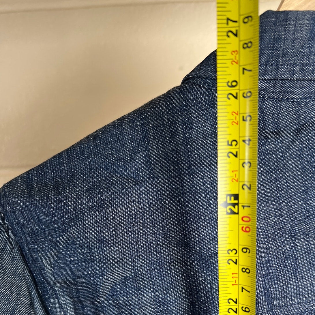 Tart Button Down Gray Women's Dress Shirt Size XS