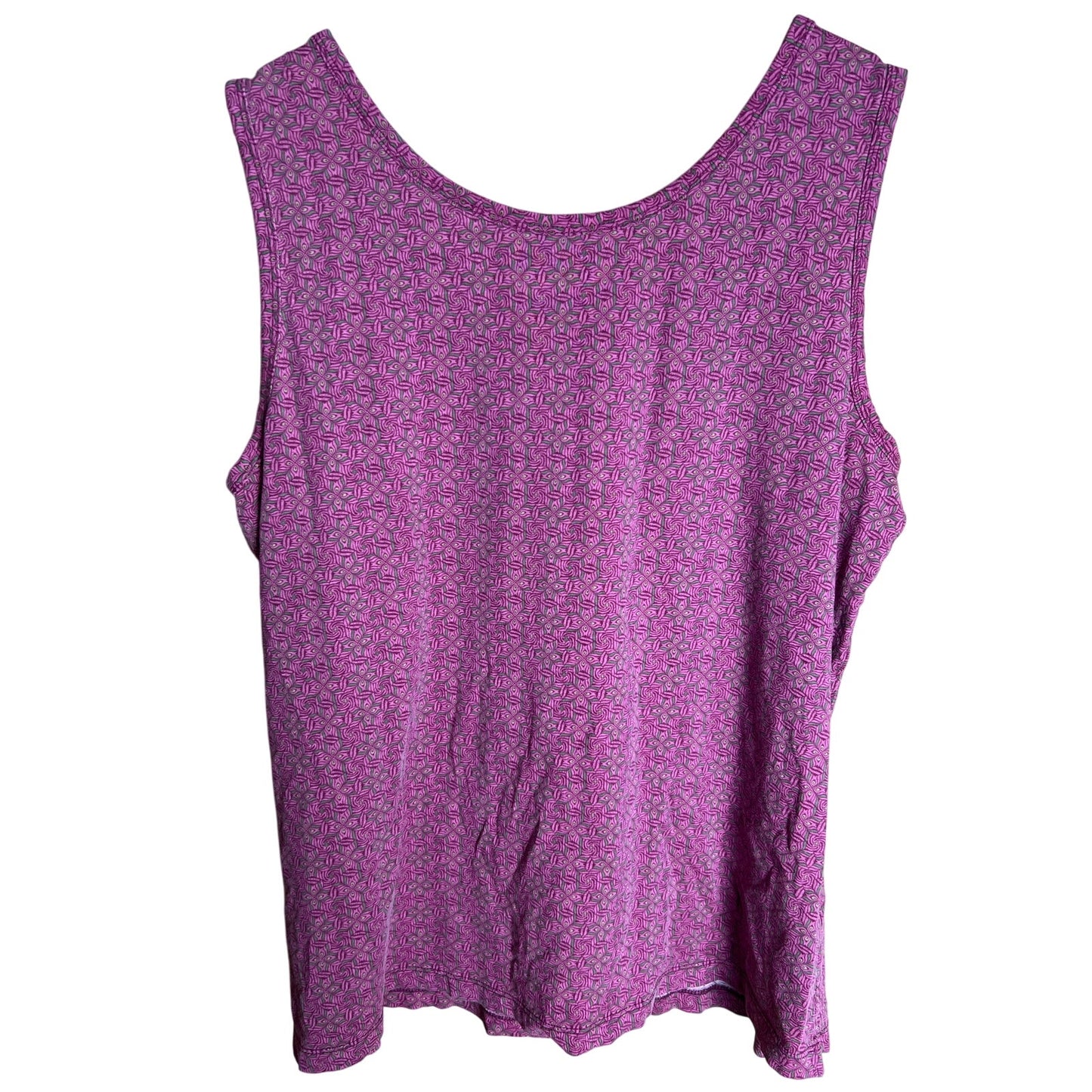 Royal Robbins XL 100% Cotton Purple Floral Tank