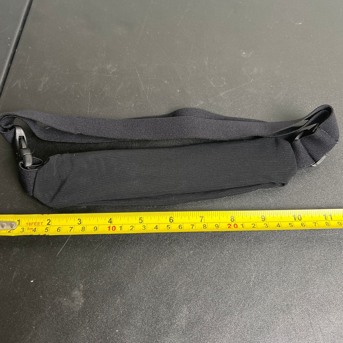 Amphipod Get Fit Kit Run Black Fanny Pack