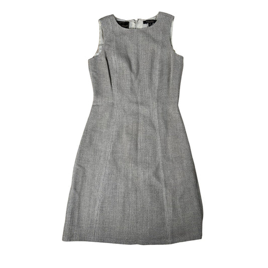 Brooks Brothers Dress Womens 4 Beige Sheath Knee Length Wool Cashmere Tailored