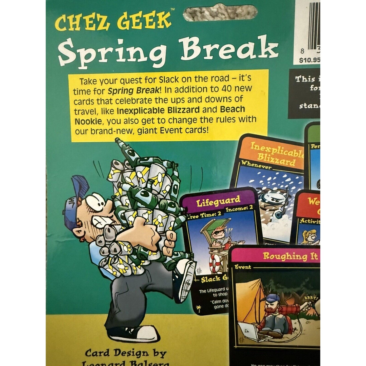 Chez Geek Spring Break Expansion Pack Steve Jackson Games SJG1384 NEW