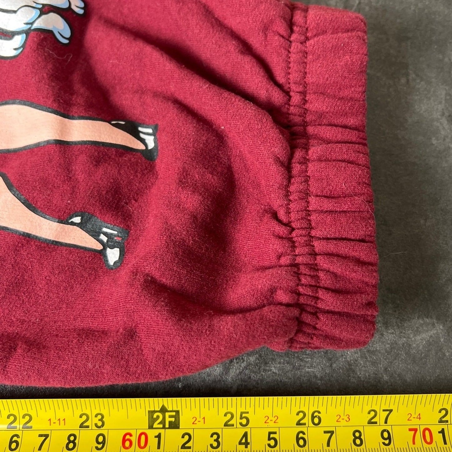 Betty Boop Youth 3XL 21 Red Graphic Sweatpants Unisex