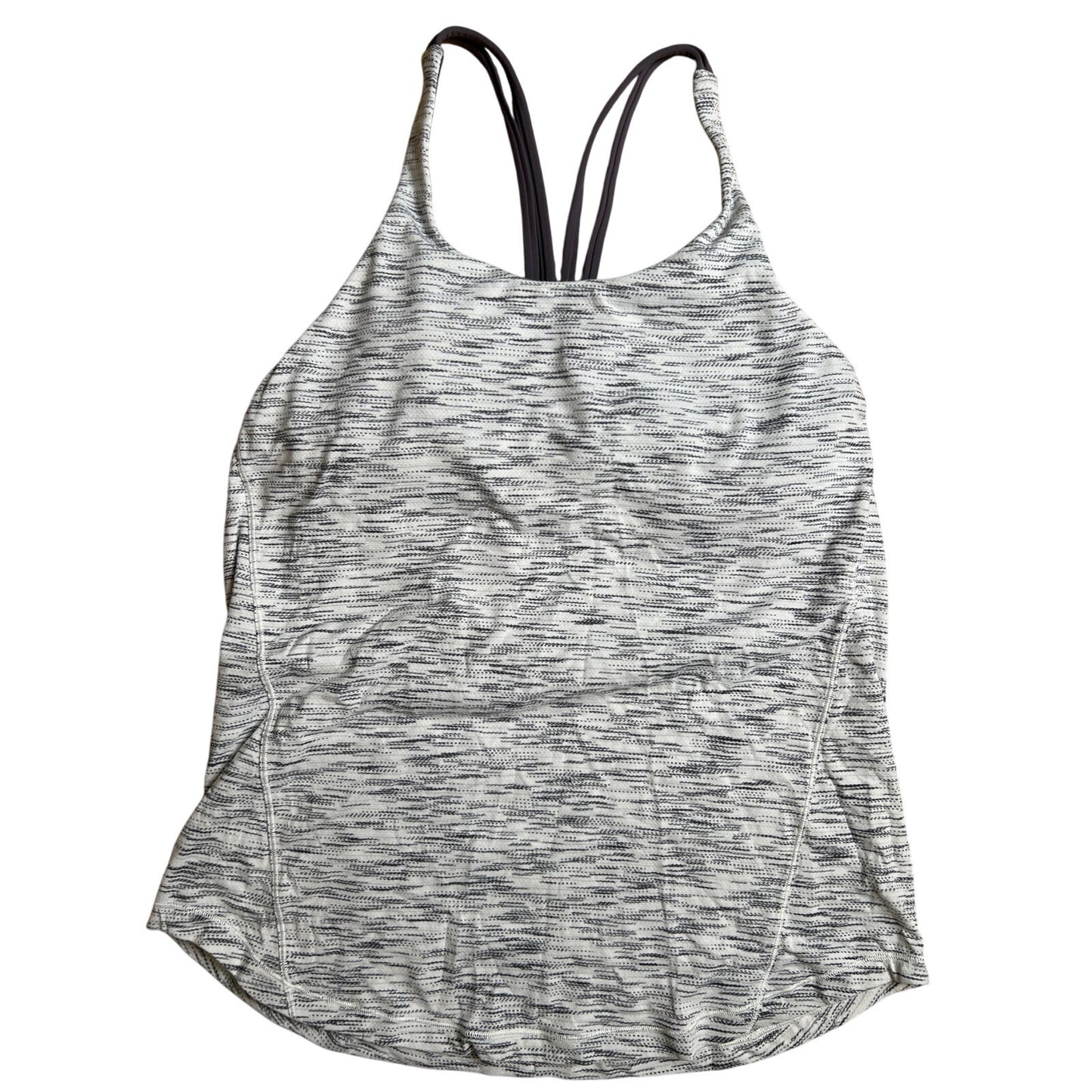 Lululemon Moment To Movement 2 In 1 Tank Heather Gray Size 6