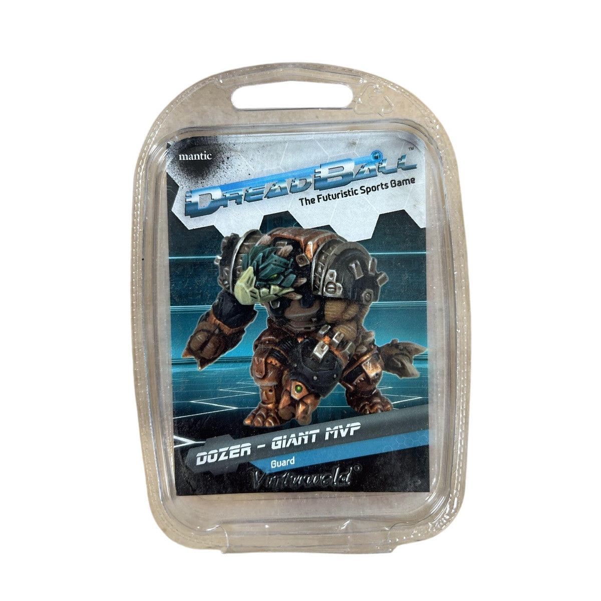 Mantic DreadBall MVP Miniatures Lot Of 4 John Doe Barricade Dozer Gray Plastic