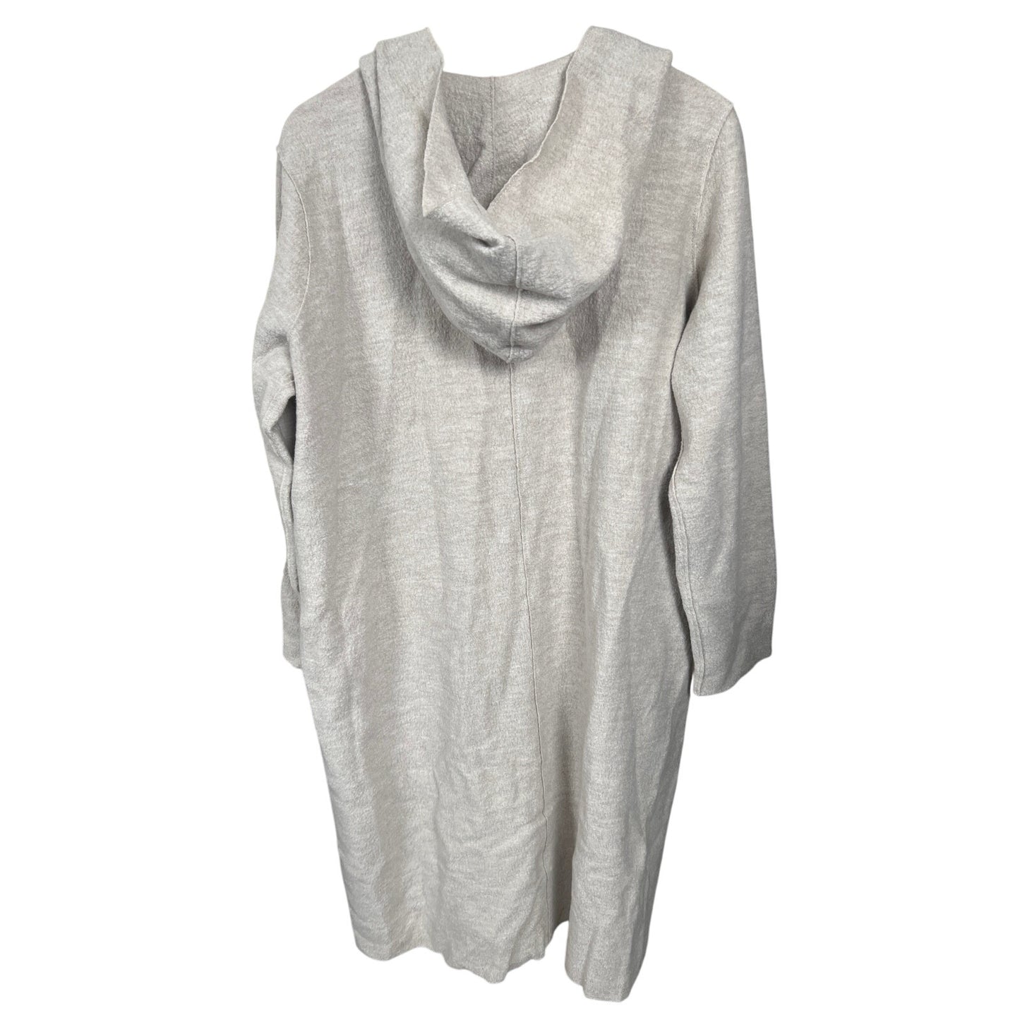 Eileen Fisher NWT 100% Wool Hooded The System Sweater Size Large