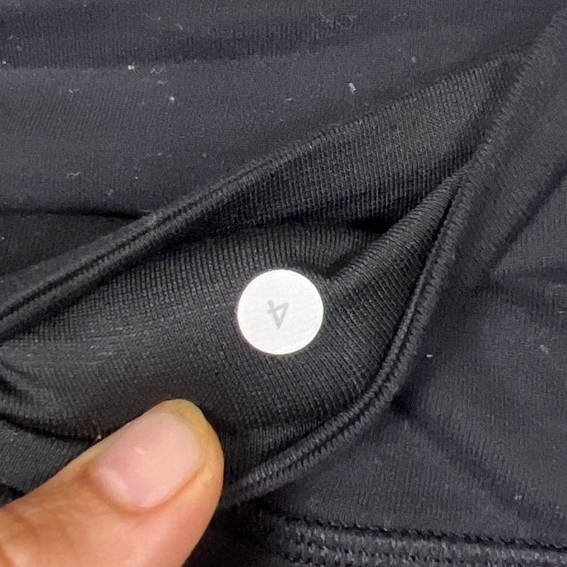 Lululemon Wunder Under Crop Reversible 26" CadetBlack Legging Pant Size 4