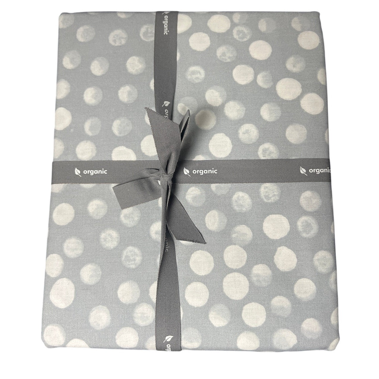 West Elm Organic Rolling Dot Duvet Cover Twin Horizon Gold New NWT MSRP $90
