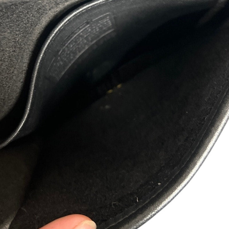 Vintage Coach Bag 9620 Black Shoulder Bag Convertible Flap USA Made