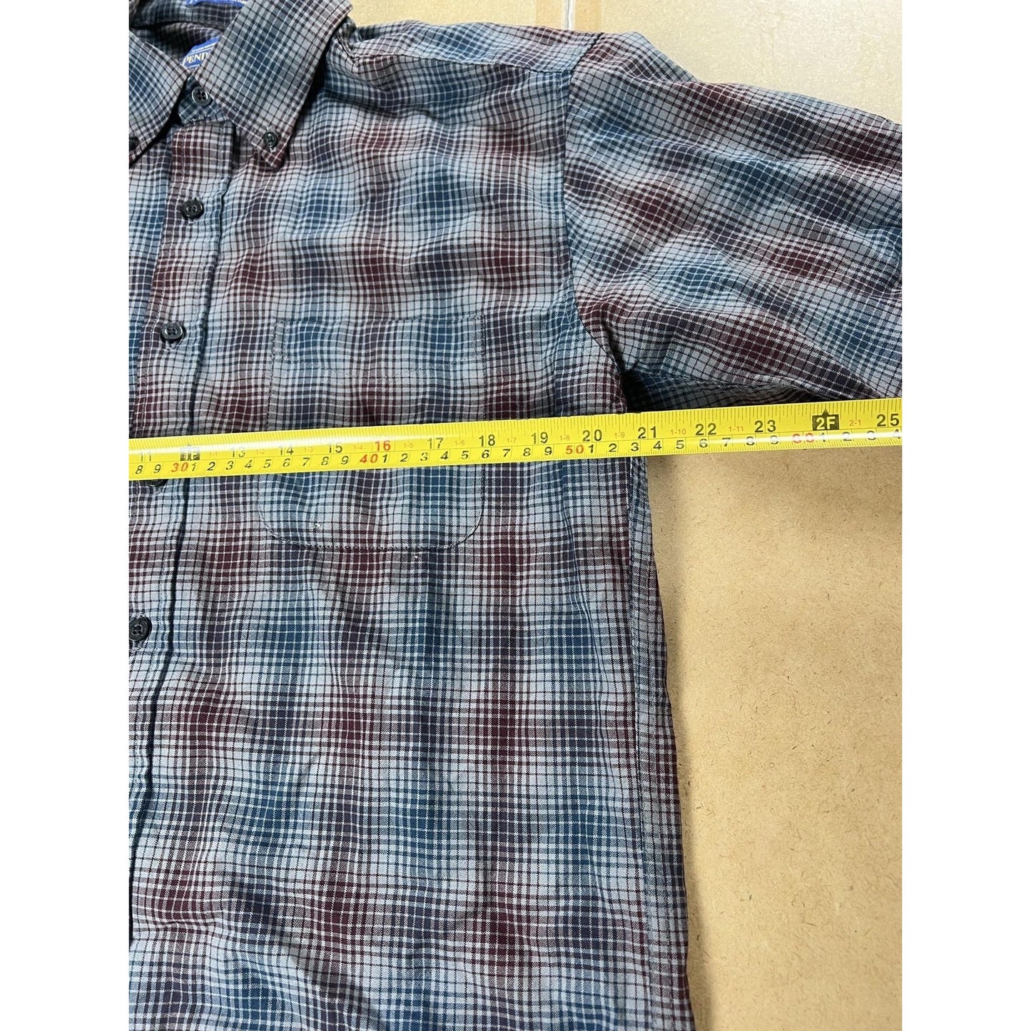 Pendleton Shirt Mens M Multicolor Wool Plaid Button Down Long Sleeve Casual