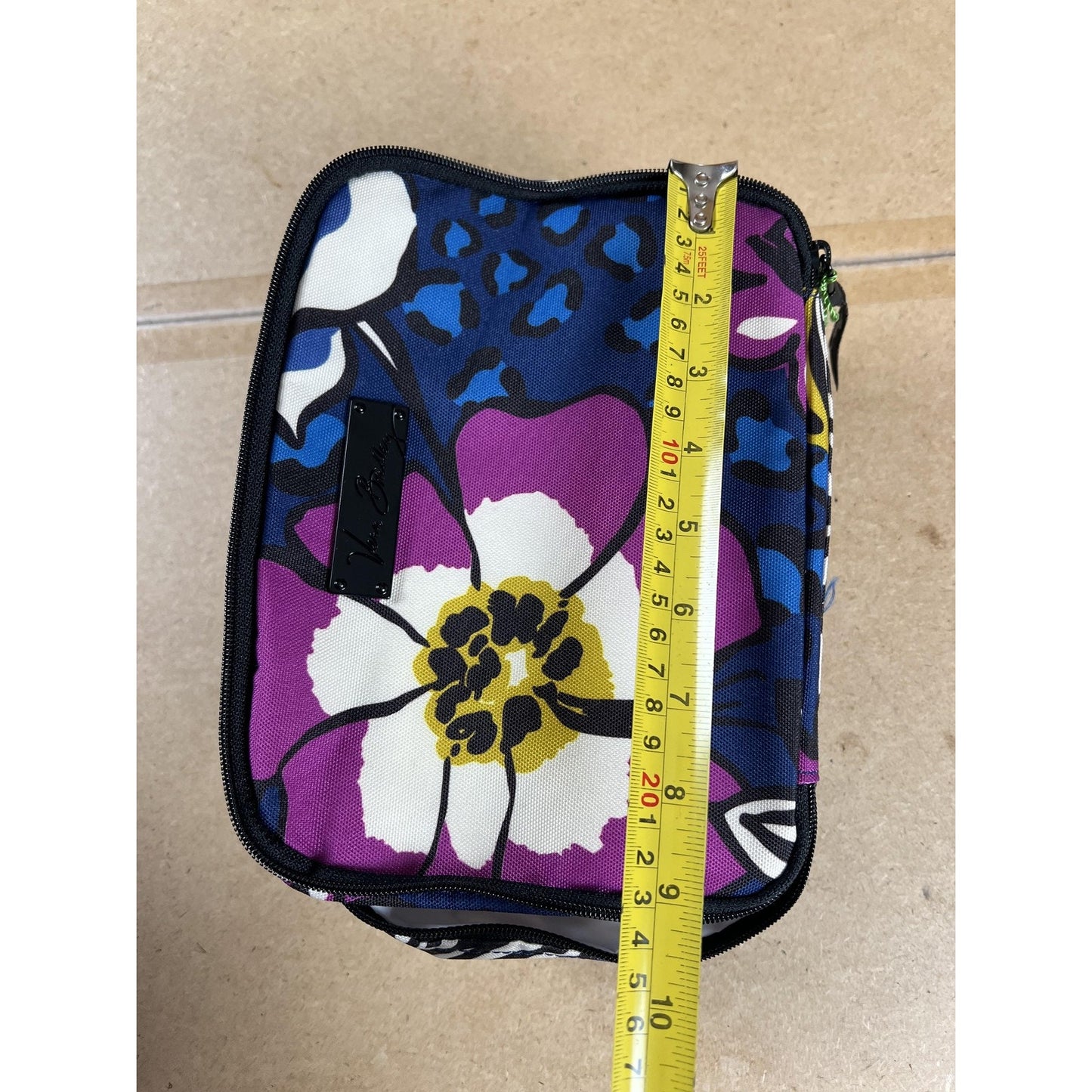 Vera Bradley Lighten Up Lunch Mate African Violet Small Purple Insulated Bag