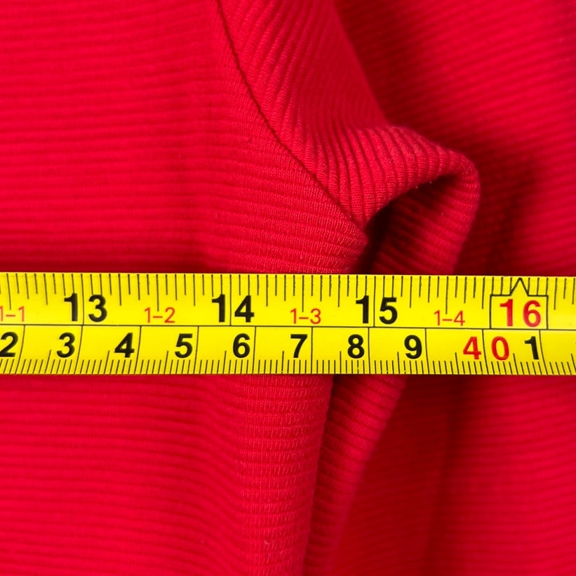 Boden Red Seam Detail Dress Women's Size 6