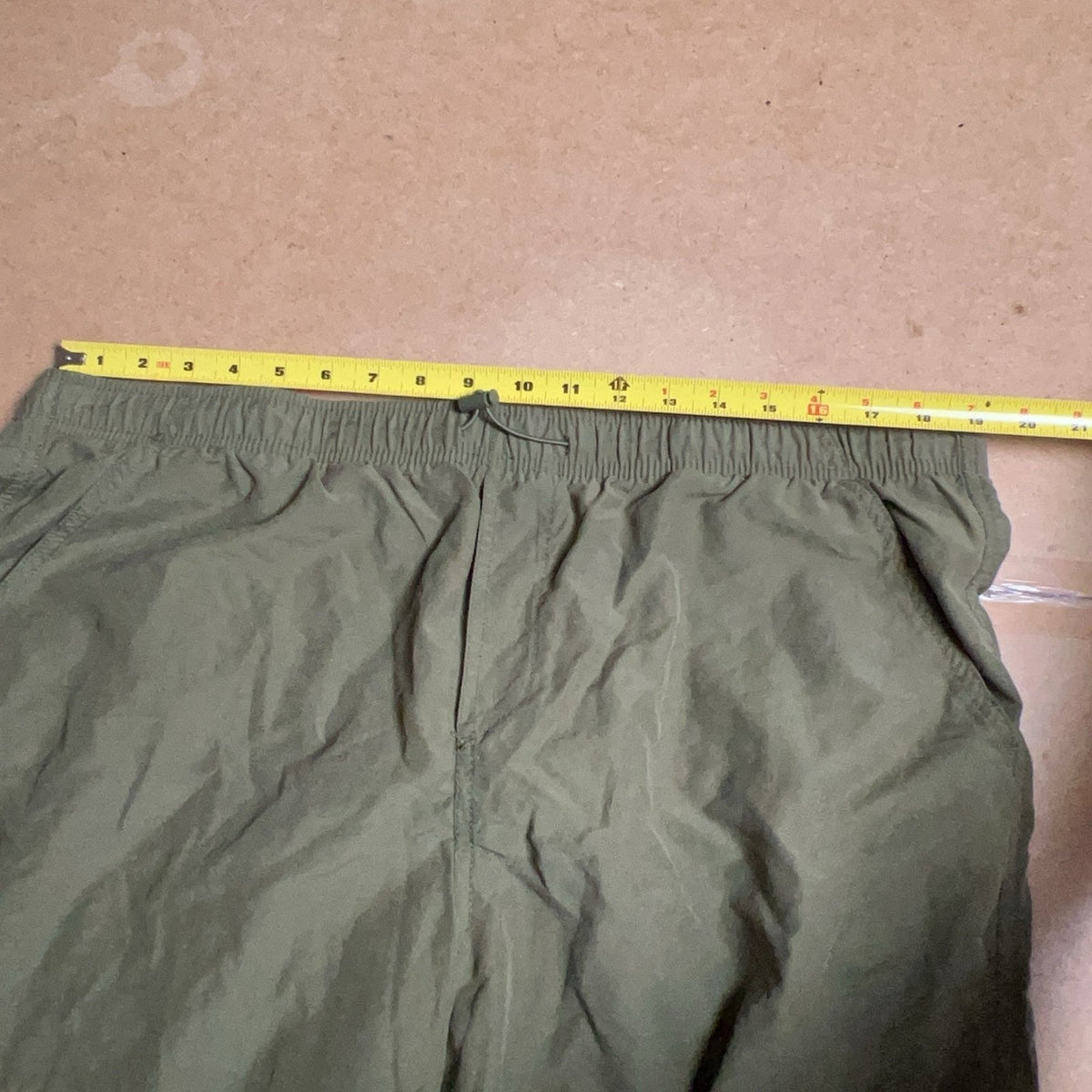 Lucky Brand Pants Unisex XL Green Jogger Twill Cargo Drawstring Ankle Relaxed