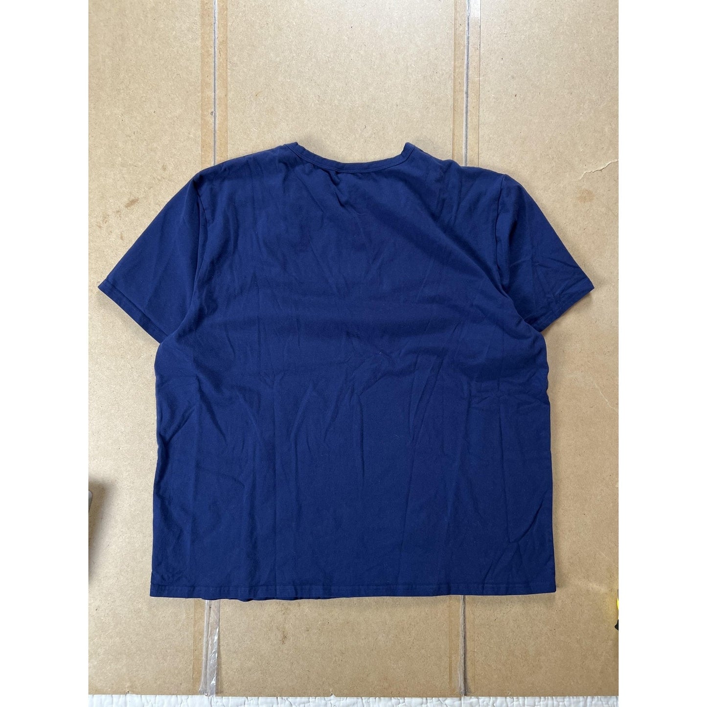 PatPat Shirt Womens 2XL Blue Colorblock Pocket Short Sleeve Casual Basic
