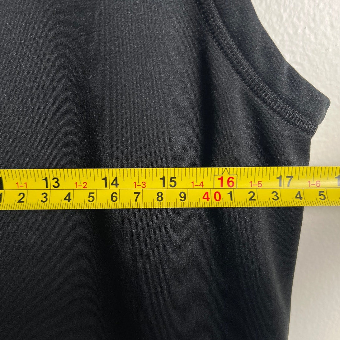 Athleta Mini Black Dress Women Size L