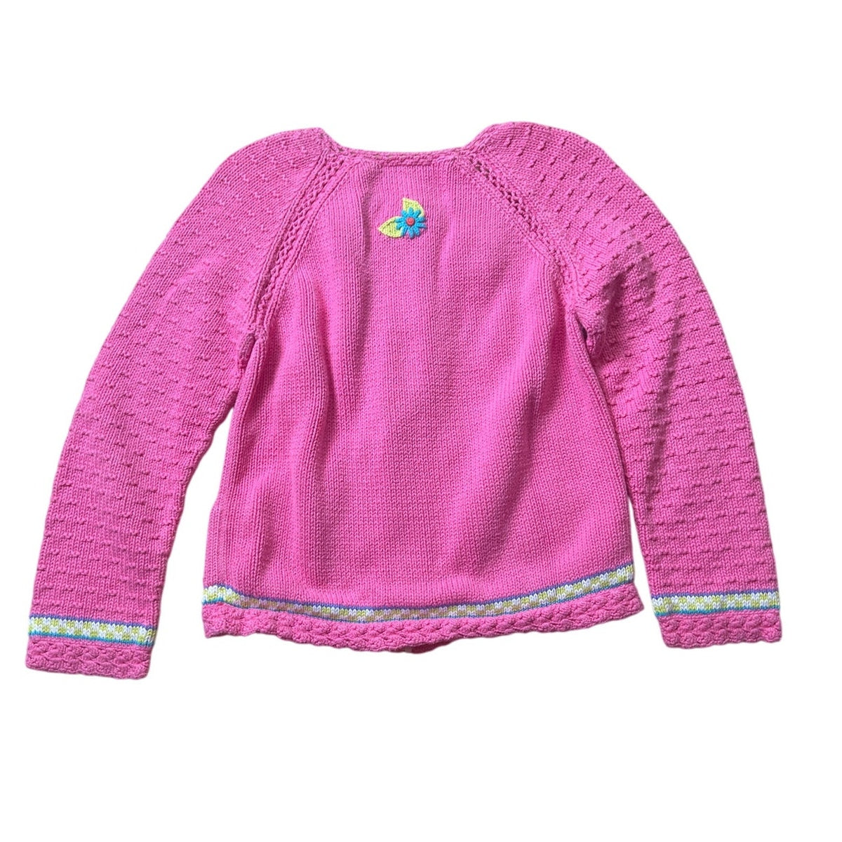 Hanna Andersson 130 Girls Sweater With Zipper Cotton