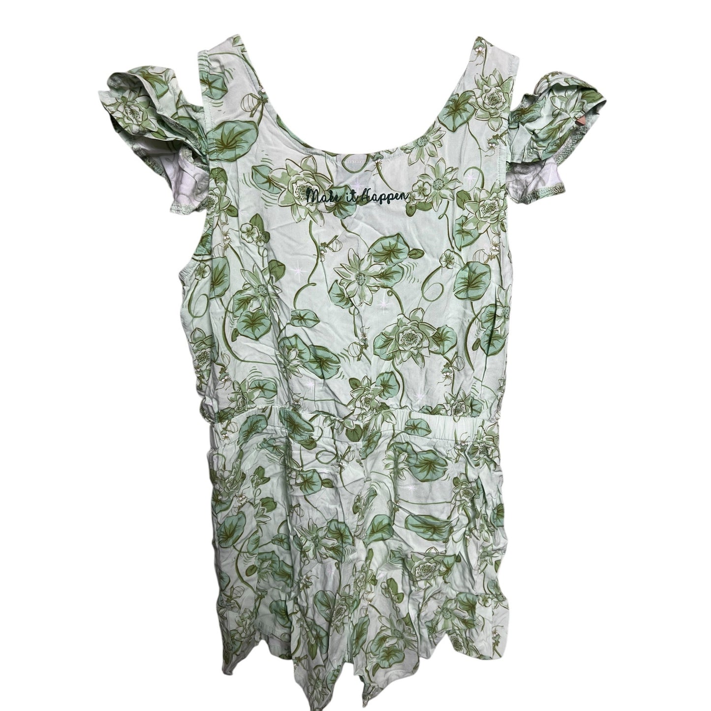 Disney Her Universe Romper Medium Water Lily Print