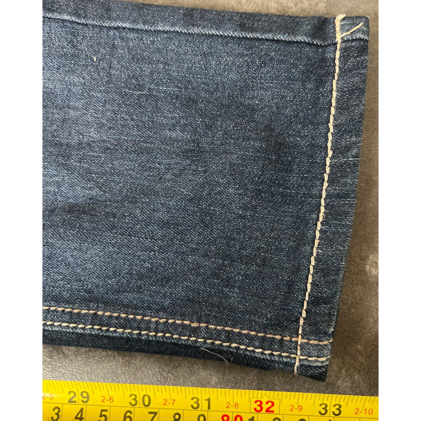 Rocawear Size 15 *Broken Zipper* Women's Solid Dark Wash Blue Jeans