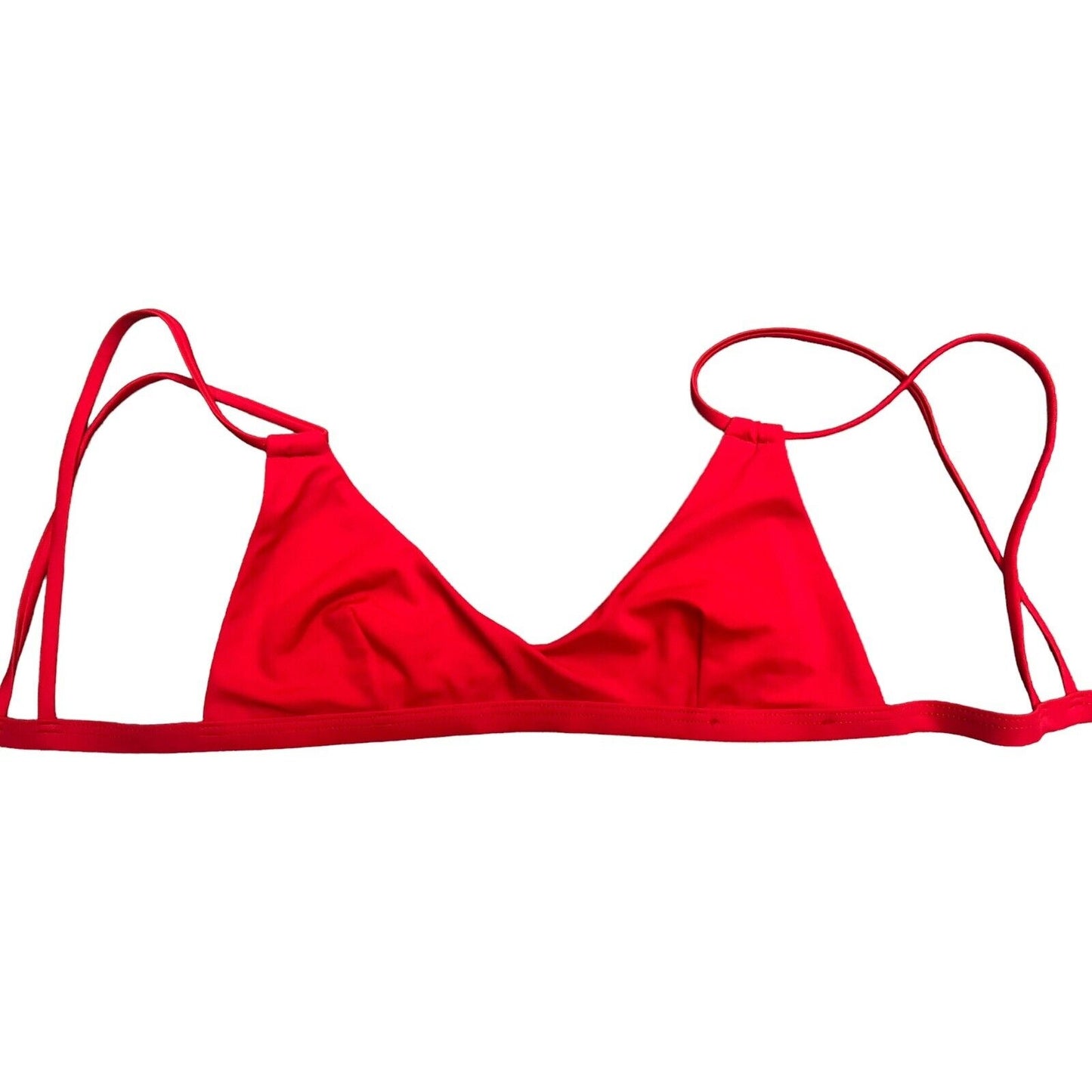 Missguided Bikini Top Red Size 2 NWT