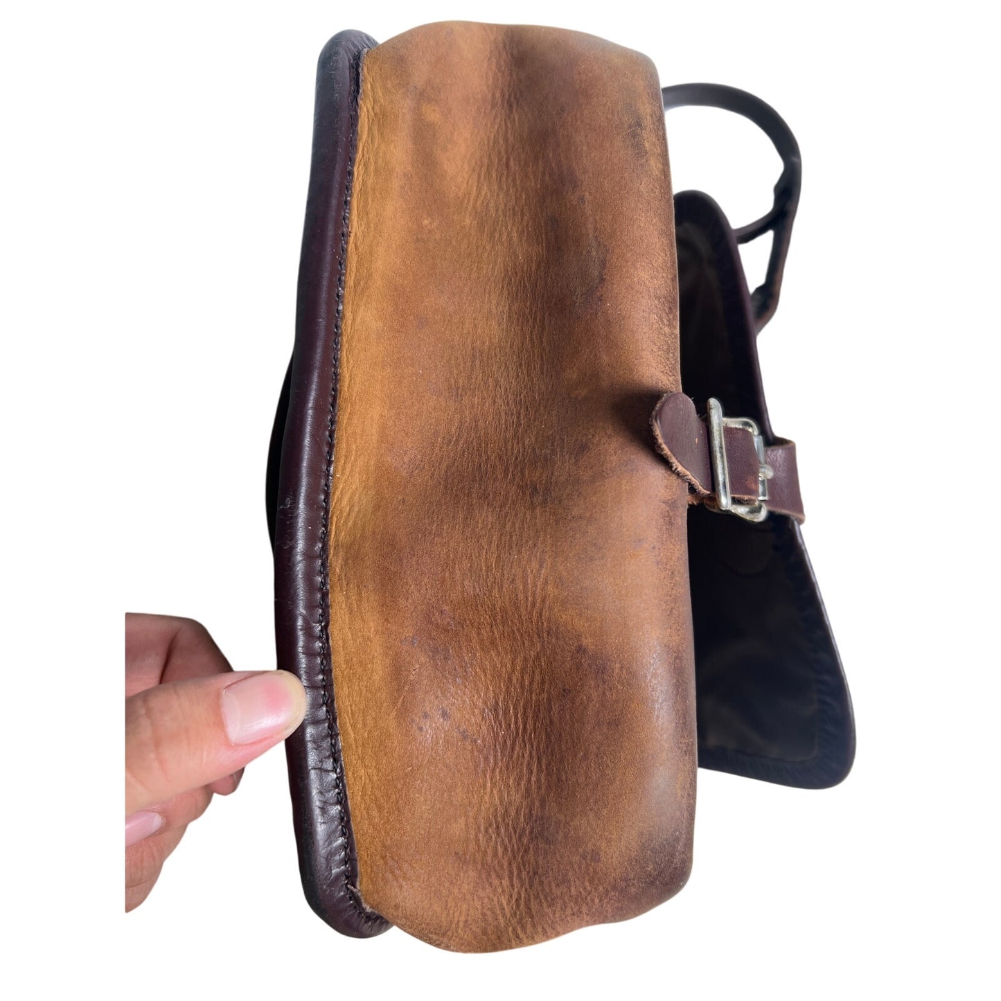Duluth Pack Bison Leather Mini Haversack Purse