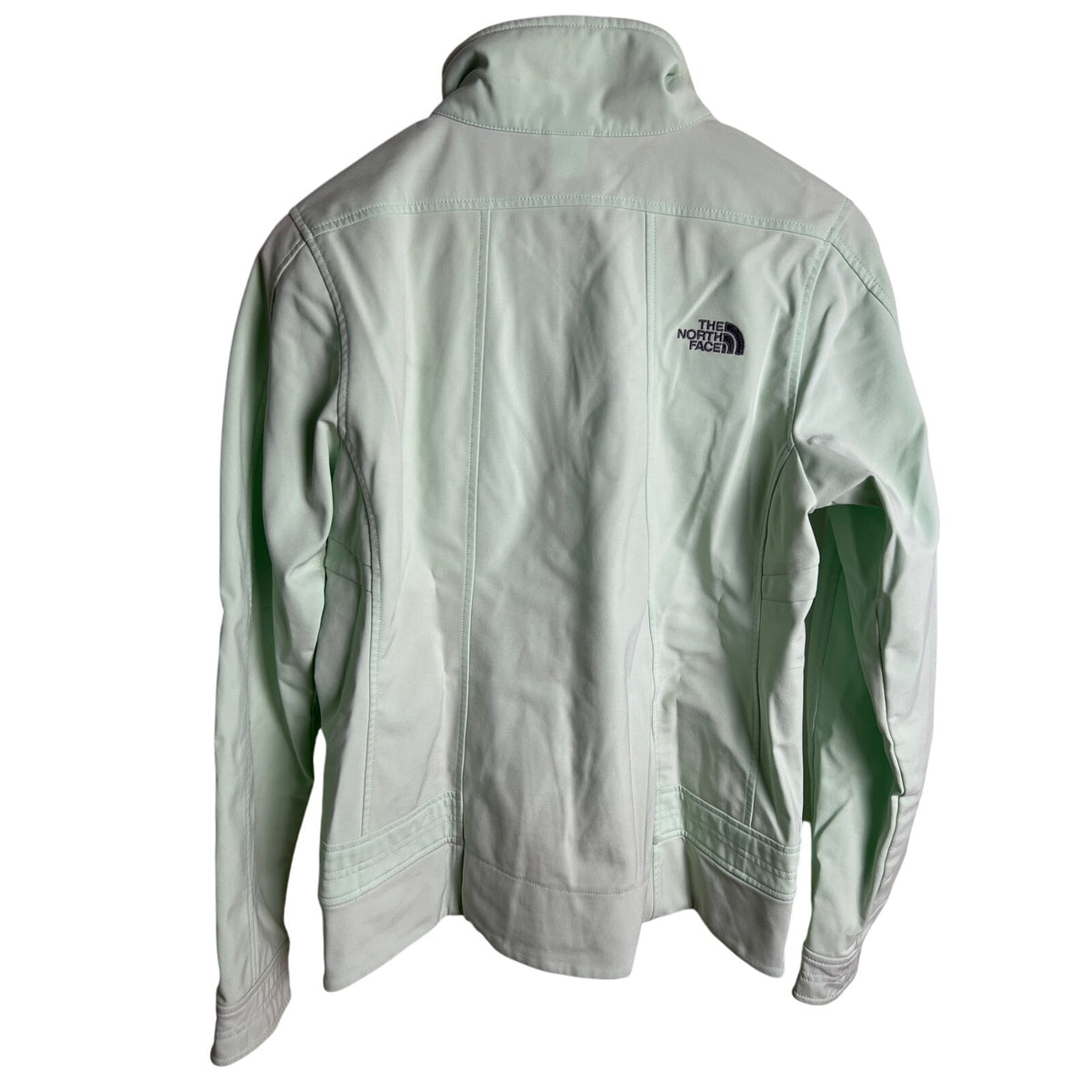 The North Face Storm Collar Softshell Jacket Mint Green Women's Size M
