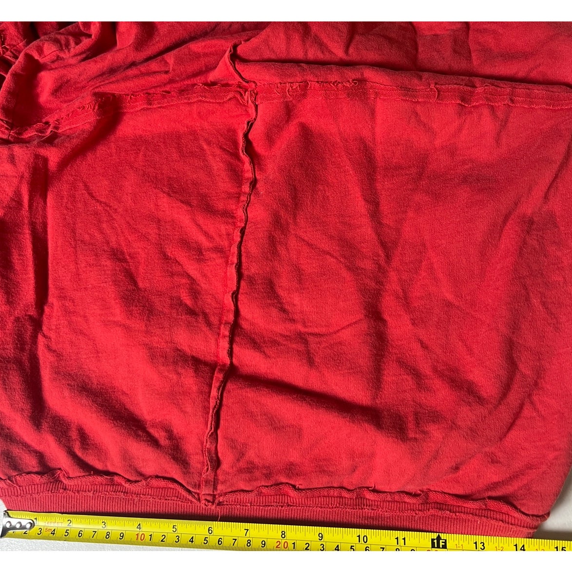 Y2K Tribal Red Flair Wide Baggy Pants Size Medium M