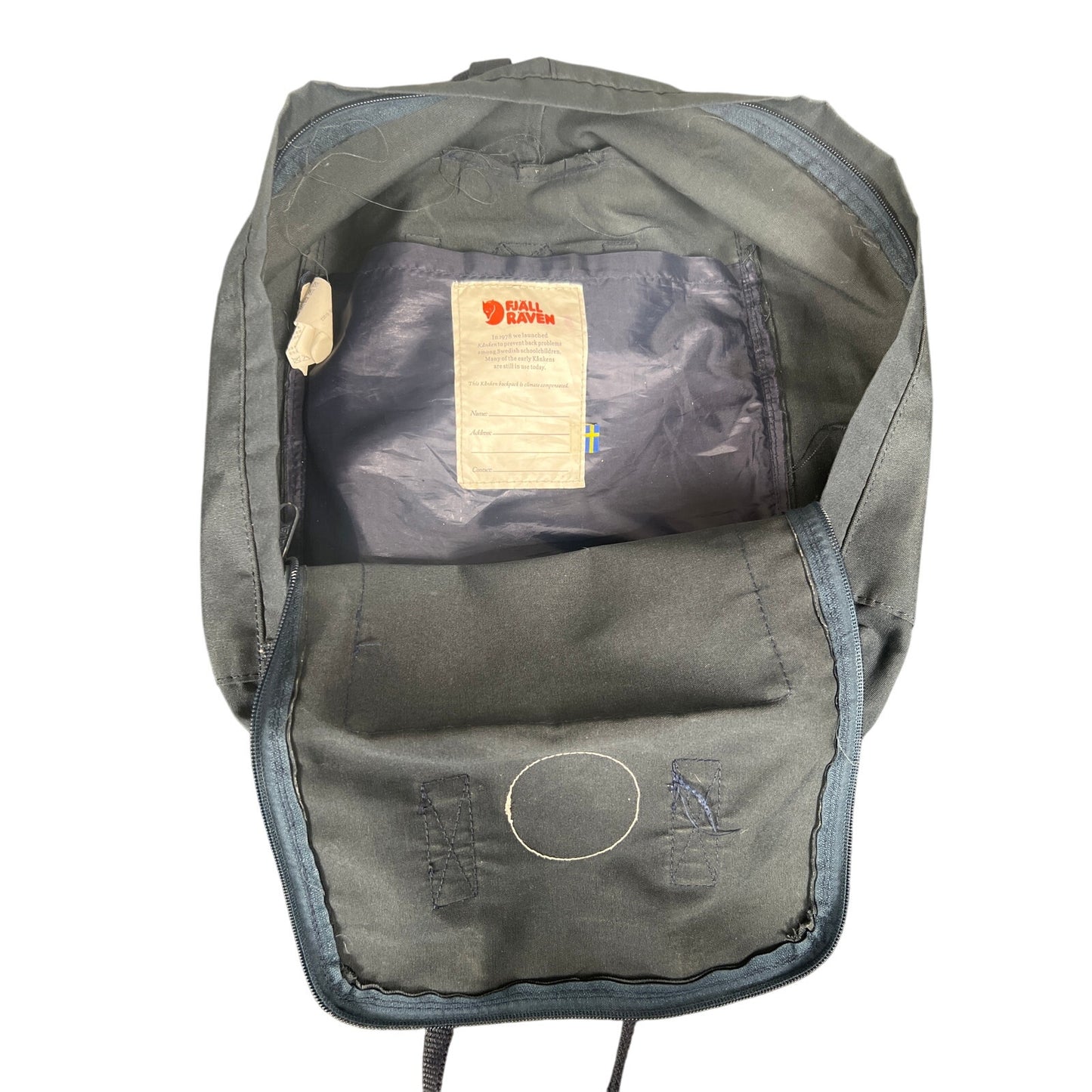 Fjallraven Kanken Small Back Blue Everyday Outdoor