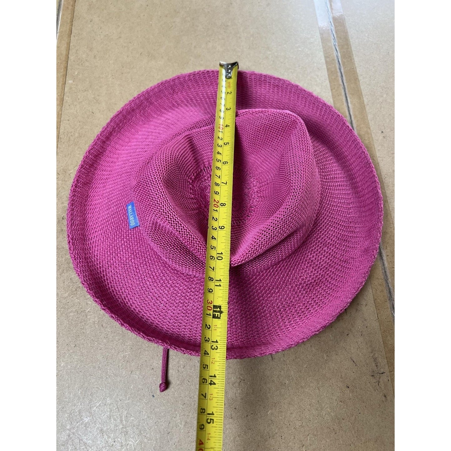 Wallaroo Hat Company Sun Hat Womens One Size Pink Victoria Wide Brim Beach