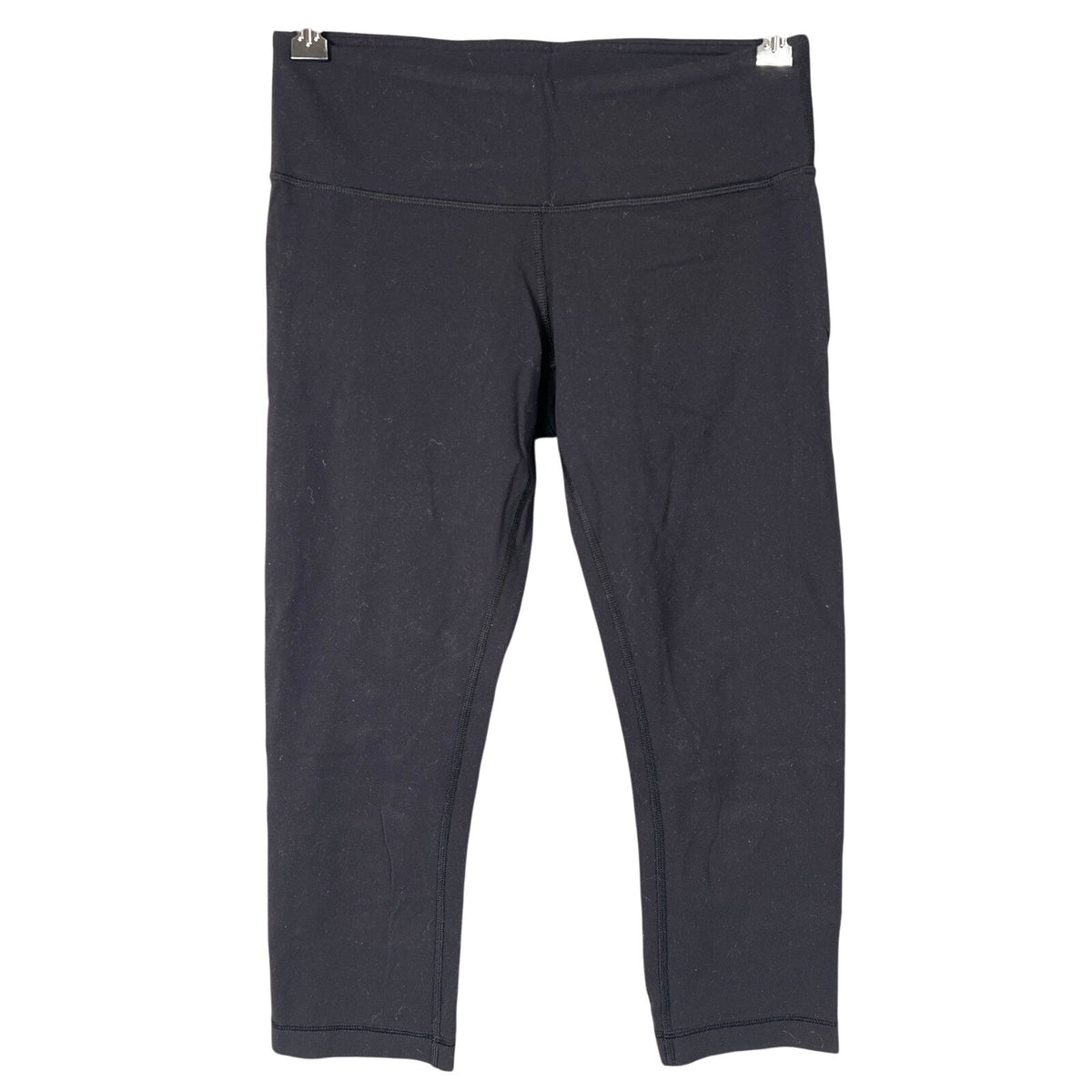 Lululemon Pants Womens 6 Black Athletic Compression Cropped Leggings