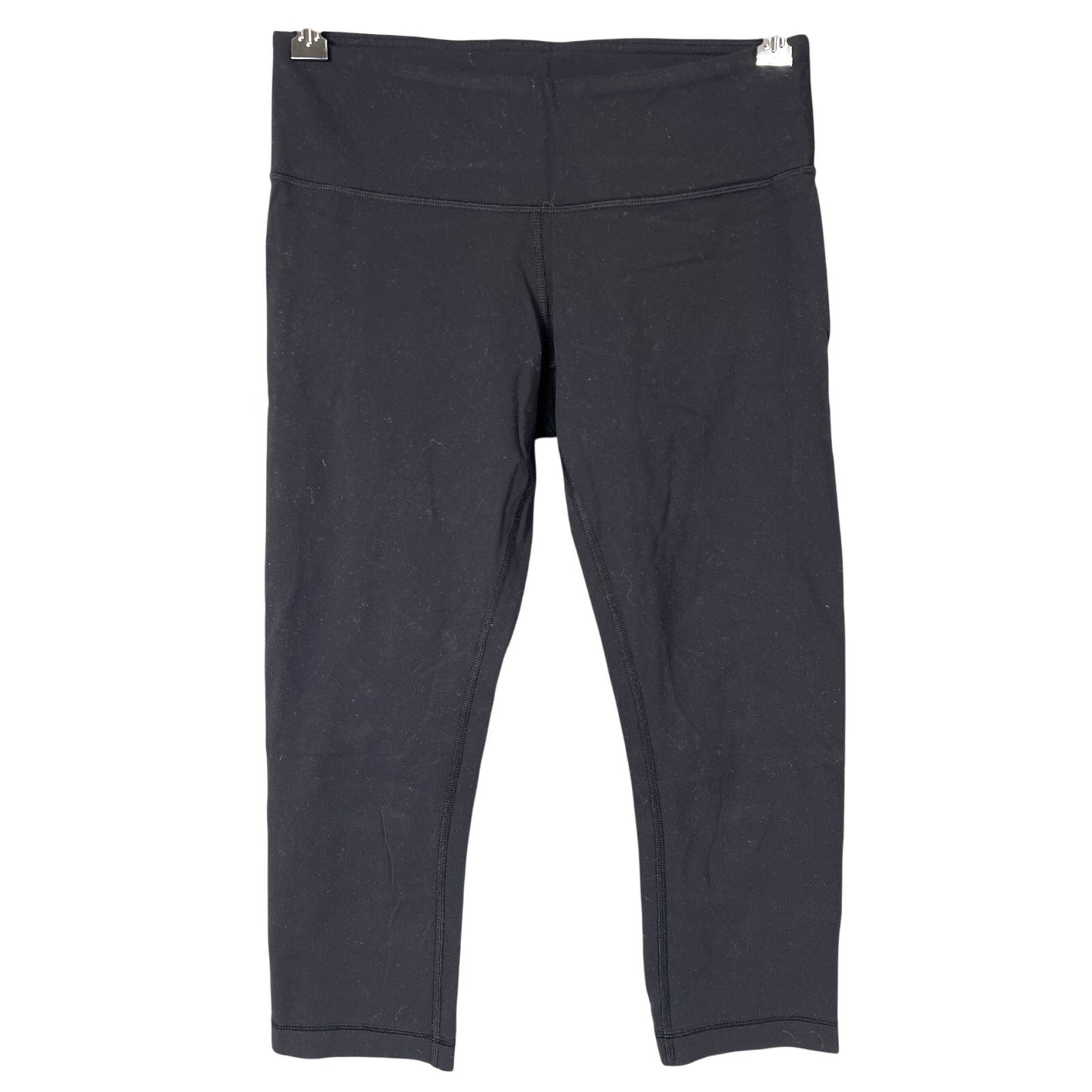 Lululemon Pants Womens 6 Black Athletic Compression Cropped Leggings