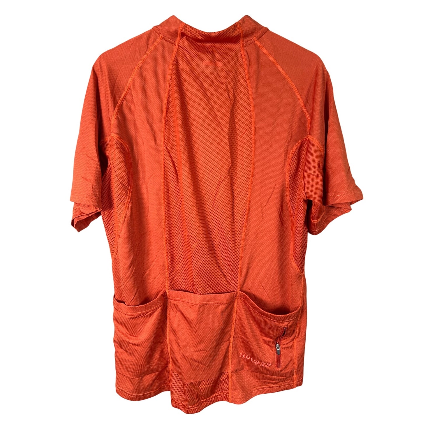 Novara Size Large Cycling Short Sleeve Active Jersey Shirt Orange Men’s