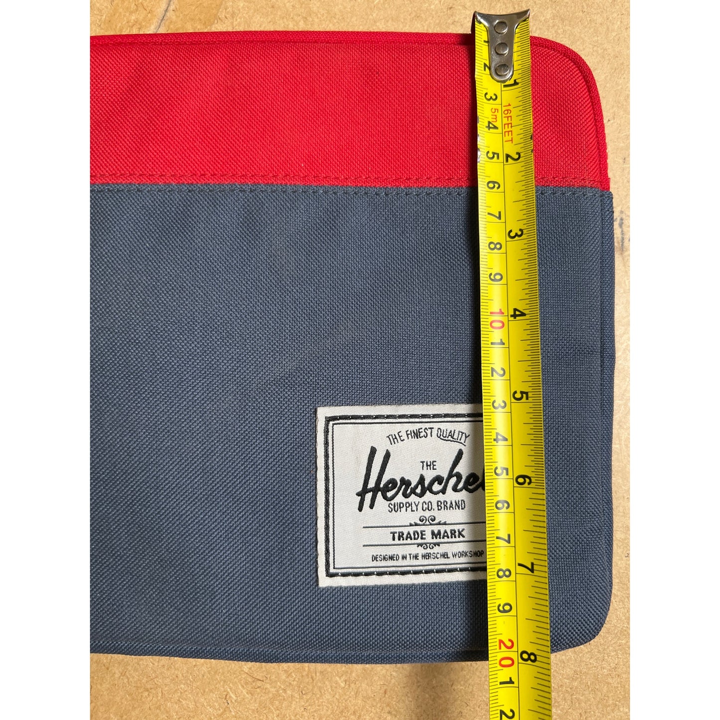 Herschel Red and Navy Blue Tablet or iPad Soft Padded Case