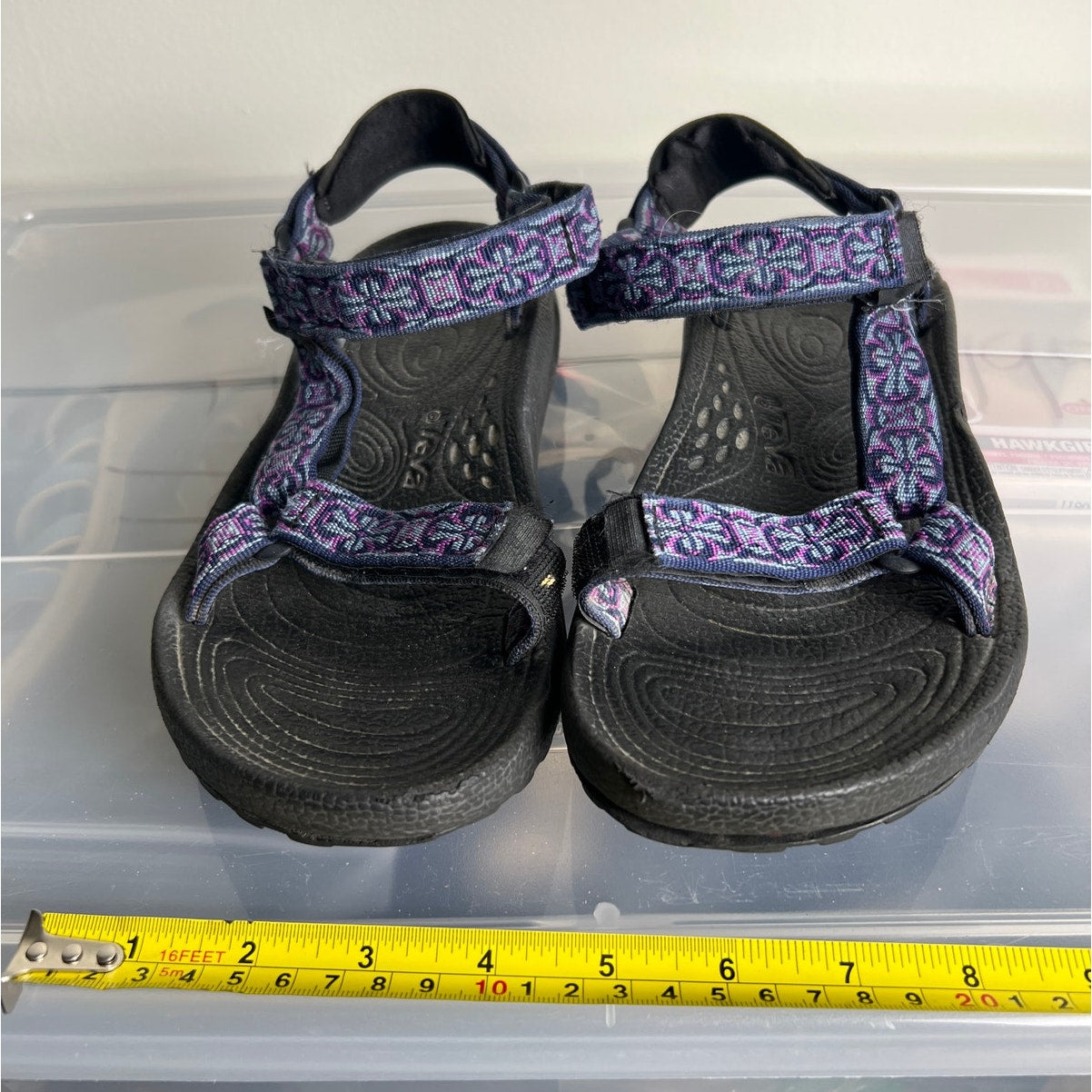Teva Hurricane Women's Amy Purple Size 10 Sandals Ungluing Sole