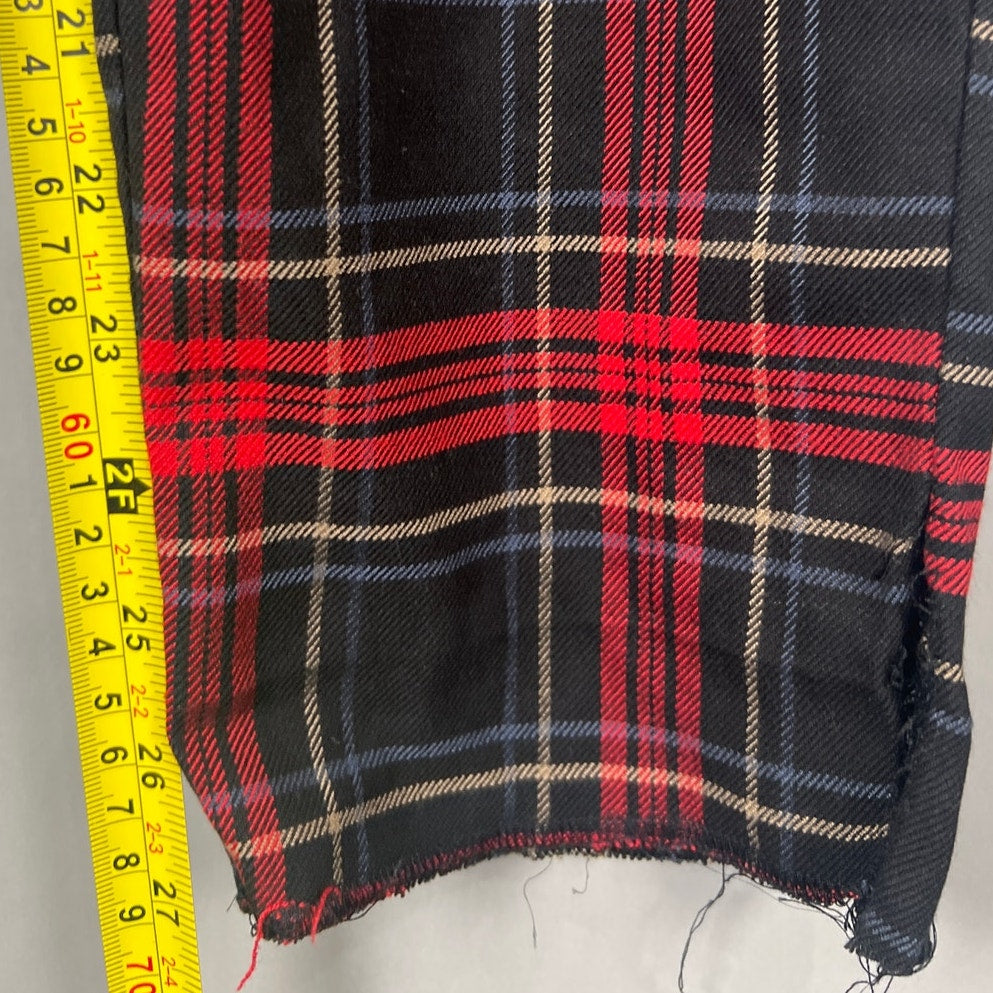 Zara TRF Collection Plaid Pants *Dimensions in Picture* Elastic Waist