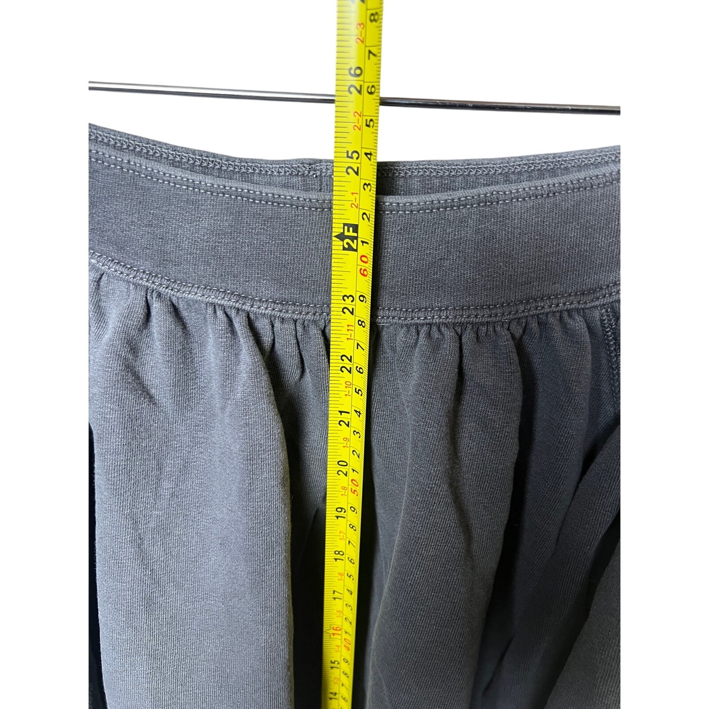 Free People Gray Mini Wide Shorts Large